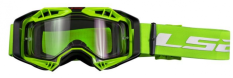 Brýle LS2 AURA - zelené- čiré sklo