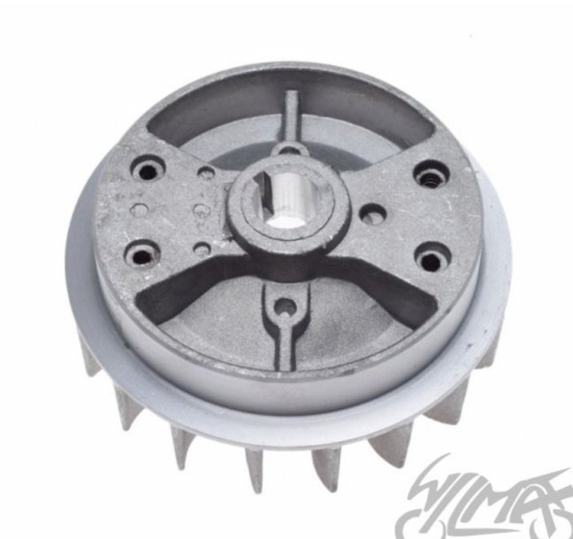 SETRVAČNÍK, MAGNETO S VENTILÁTOREM PRO MINIBIKE 50cc.