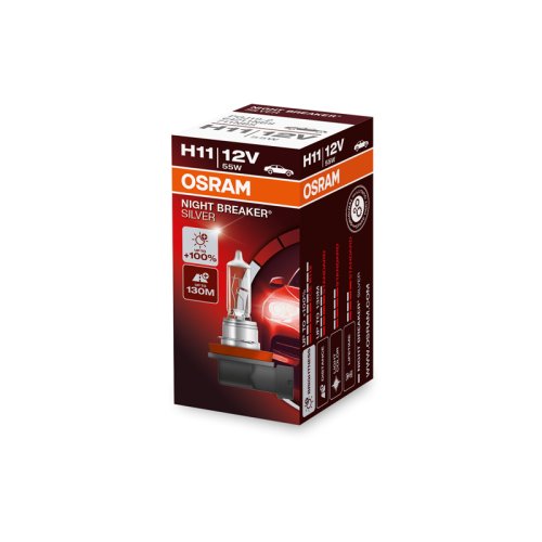 OSRAM 12V H11 55W night breaker silver (1ks)