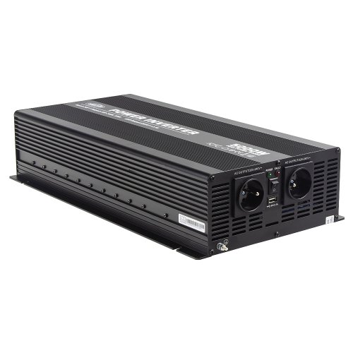 Měnič napětí z 24/230V + USB, 5000W