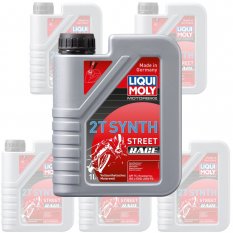 Liqui Moly Oil 2 Stroke - Fully Synth - Street Race 1L [1505] (Box Qty 6)
