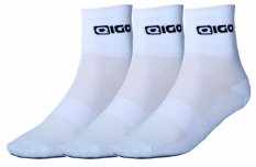 Eigo Ponožky Coolmax White 3 Pack