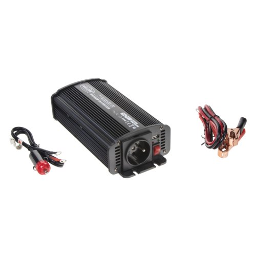 Měnič napětí z 12/230V + USB, 600W