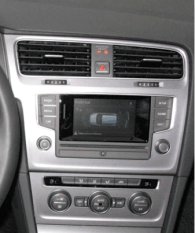 1DIN redukce pro VW Golf 7