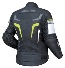 Bunda na motorku TXR Alpine černo-fluo žlutá velikost 2XL