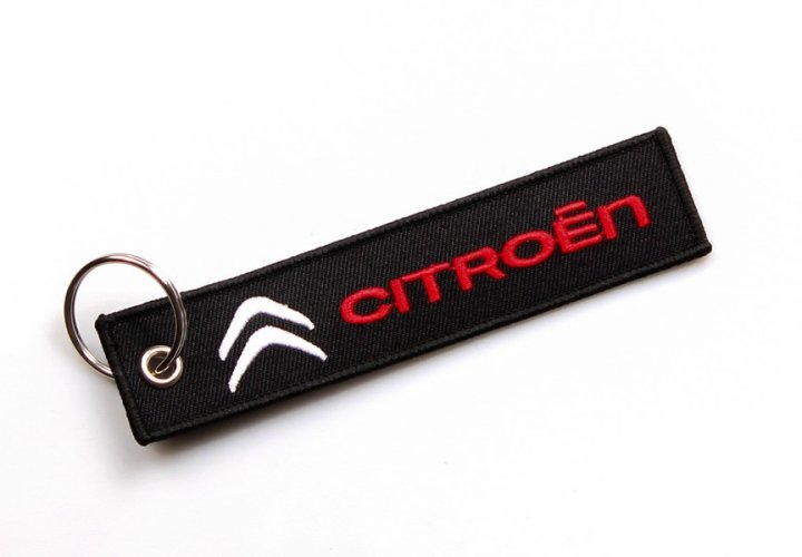 Textilní klíčenka Citroën