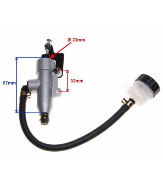 HLAVNÍ BRZDOVÝ VÁLEC S NÁDRŽKOU A DRŽÁKEM