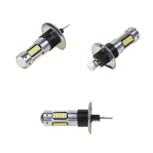 LED H1 bílá, 12-24V, 30LED/4014SMD