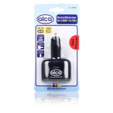 Zástrčka do autozapalovače 12V s 2x USB (2.1, 1.0A) ALCA, 510100 Zástrčka do autozapalovače 12V s 2x USB (2.1, 1.0A) ALCA, 510100
