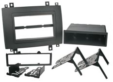 2DIN/1DIN redukce pro Cadillac CTS 2003-06, SRX 2004-07 šedý