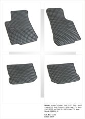 Autokoberce gumové FROGUM Škoda Octavia I 1996-2010, Volkswagen Golf IV 1997-2004_b Autokoberce gumové FROGUM Škoda Octavia I 1996-2010, Volkswagen Golf IV 1997-2004_b