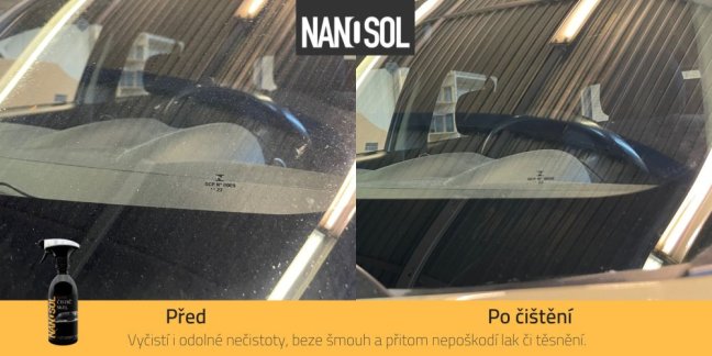 Čistič skel GLASS 500ml