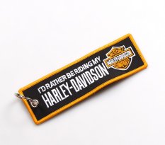 Textilní klíčenka Harley-Davidson