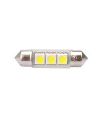 2x Dioda LED L310 - C5W 36mm 3xSMD5050 CANBUS bílá  LB310W, 51053_b