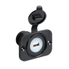 Zásuvka USB 2100mA 12/24V s krytem vodotěsná, 39006 _c Zásuvka USB 2100mA 12/24V s krytem vodotěsná, 39006 _c