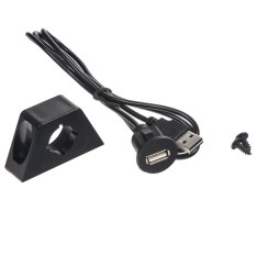 Prodlužovací kabel USB s panelem na palubní desku 1m