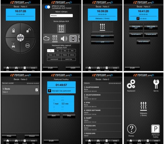 CAN-Bus GSM autoalarm TYTAN