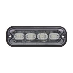 PREDATOR 4x4W LED, 12-24V, modrý, ECE R10