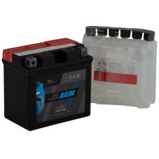 intAct YTZ7S-BS Maintenance Free AGM Bike-Power Battery
