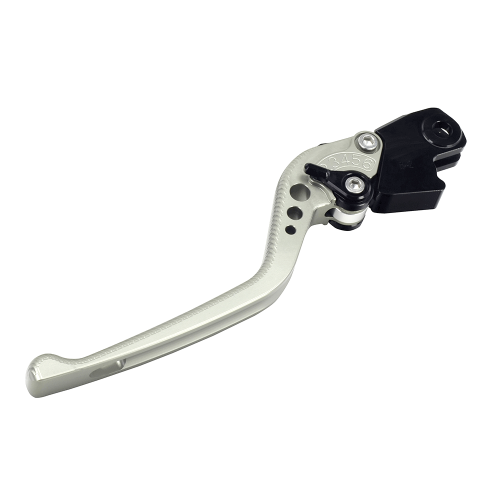 BikeTek Nastavitelný CNC Clutch Lever Short - Titanium / Black Adjuster - # C45S