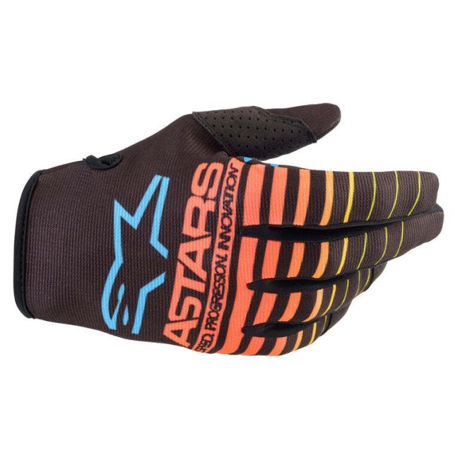 Motocrossové rukavice Alpinestars Youth Radar Gloves - Dětská velikost L