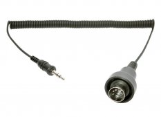 3,5 mm stereo jack K 5 pinový DIN Cable Yamaha 1983> / Harley 89-97 / Kawasaki / Suzuki