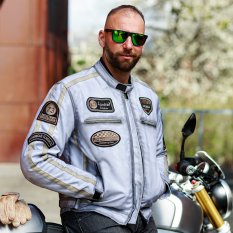 Pánská textilní bunda W-TEC Patriot - Velikost L