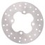 MTX Performance ATV Brake Disc Front Solid Round Honda MD6302 #01066