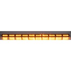 LED alej voděodolná (IP67) 12-24V, 60x LED 3W, oranžová 1200mm