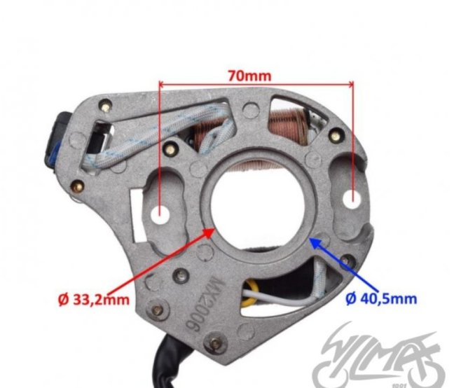 Stator, enerátor pro ATV, Pitbike 110-125 4T