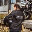 Dámská kožená moto bunda W-TEC Black Heart Raptura