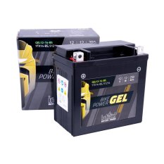 intAct YTX14-BS / 51214 Gel Bike-Power Battery