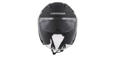 OTEVŘENÁ PŘILBA JET TECH CORSO, CASSIDA (ČERNÁ MATNÁ/ŠEDÁ)