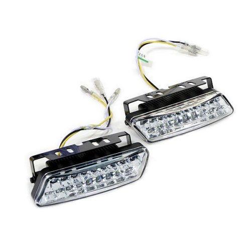 Světla denního svícení RL hom. 18LED 10cm on/off 12/24V