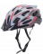 Přilba na kolo - cyklo helma bílo-červená AWINA - Velikost M 55-58cm