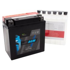 intAct YTX9A-BS bezúdržbová baterie AGM Bike-Power Battery