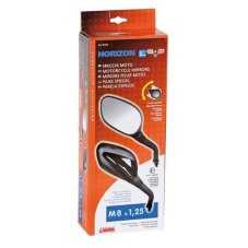 Zrcátka na motorku Horizon M8x1,25, 90128_b