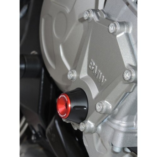 Protektory na motor RDMOTO PM4 - Barva krytek: Červený eloxovaný hliník