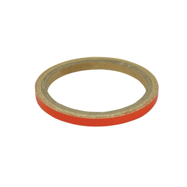 Reflexní proužky na ráfky BIKE IT pro 17 palcová kola - tloušťka 7mm 2 role na obě strany - Barva: Světle modrá