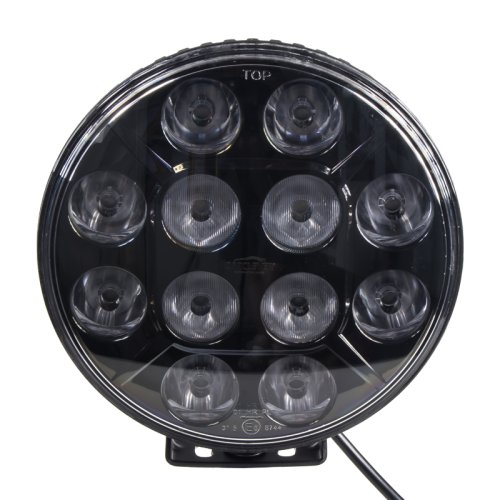 LED světlo kulaté, 12x10W, ø218mm, ECE R7/R10/R112