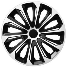 NRM Poklice 15" STRONG DUO WHITE/BLACK 4 ks NRM Poklice 15" STRONG DUO WHITE/BLACK 4 ks