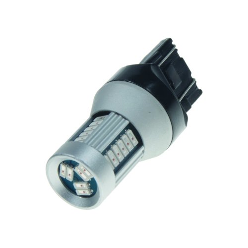 LED T20 (7443) červená, 12-24V, 30LED/4014SMD