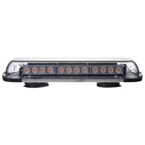 Rampa oranžová, 32LEDx1W, magnet, 12-24V, 440mm, ECE R10