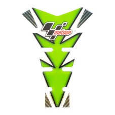 MotoGP tankpad zelený & karbon
