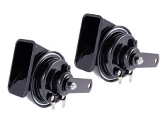 Klakson 2-tónový šnek, 118dB, prům. 85mm rovný, 58600