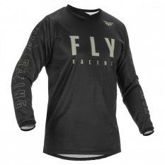Motokrosový dres FLY Racing - Off-road šedý/černý velikost XXL