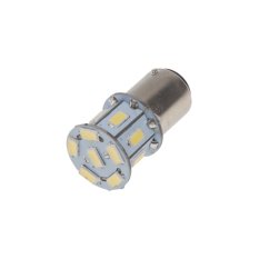 LED BAZ15d (dvouvlákno) bílá, 12V, 13LED/3SMD