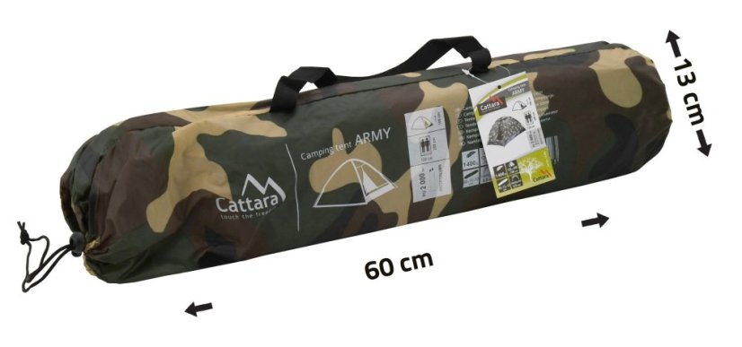 Stan ARMY pro 2 osoby 200x120x100cm PU2000mm