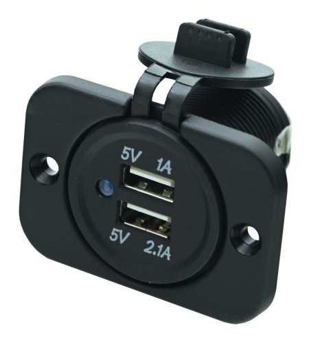 Zásuvka 2x USB 2,1A