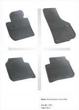 Autokoberce gumové FROGUM Škoda Superb III 2015-_c